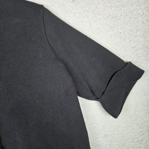 Adrienne Vittadini Black Cardigan with 3/4 Sleeves - Picture 6 of 14